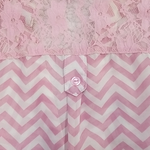Chevron Pink Tunic - Picture 7 of 8
